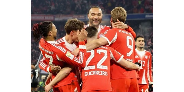 FC Bayern München vinner 7. runde av Champions League