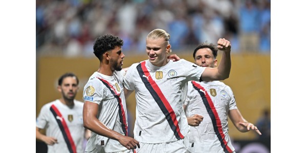 Manchester City 2-1 Newcastle United i Premier League-kamp