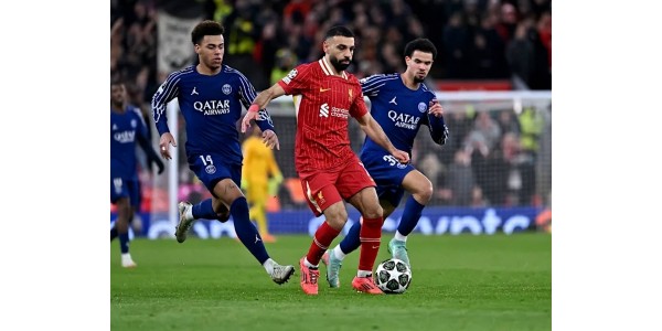 Paris Saint-Germain vinner sin første kamp i Champions League-semifinalen