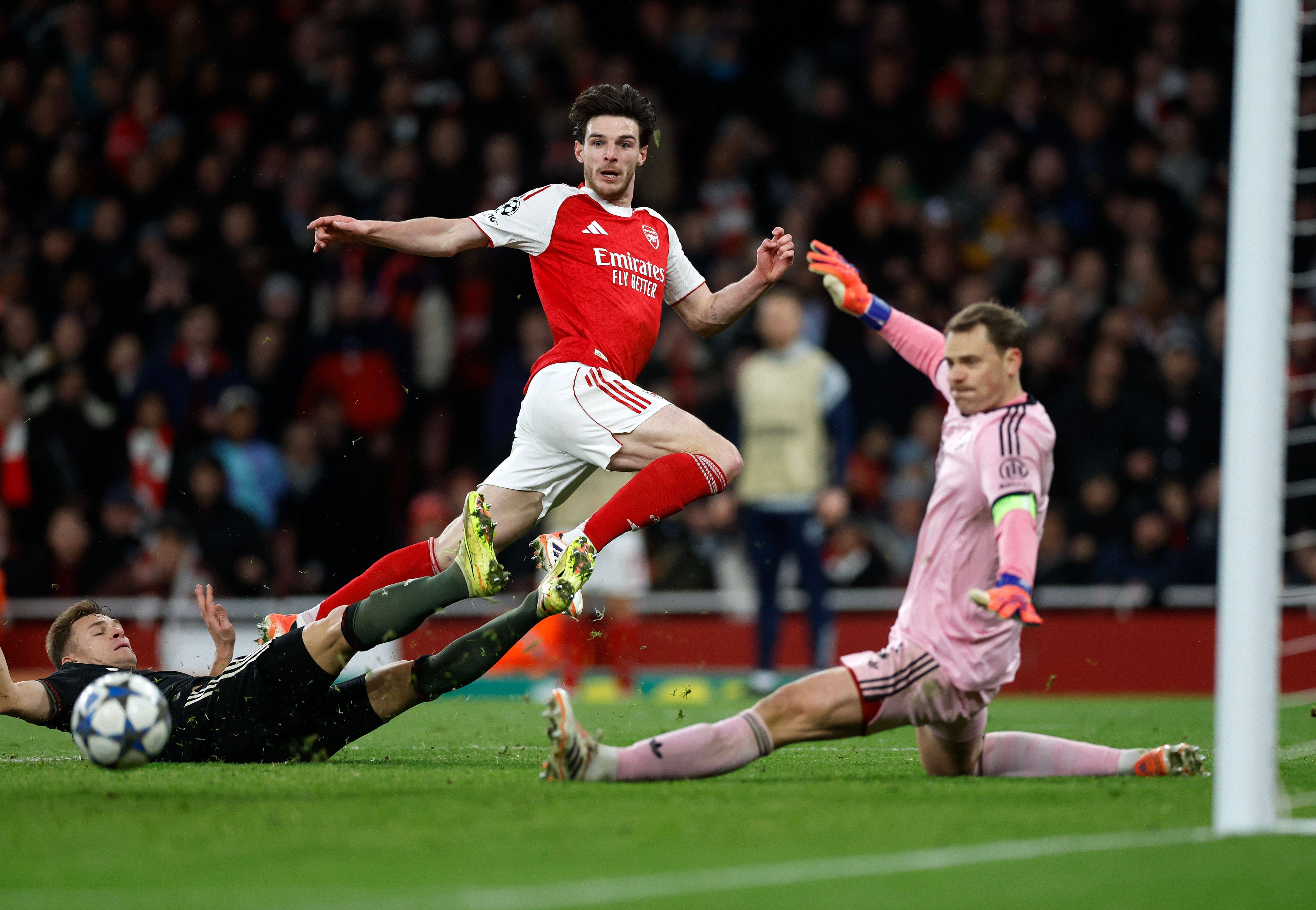 Arsenals femte seier på rad i Champions League