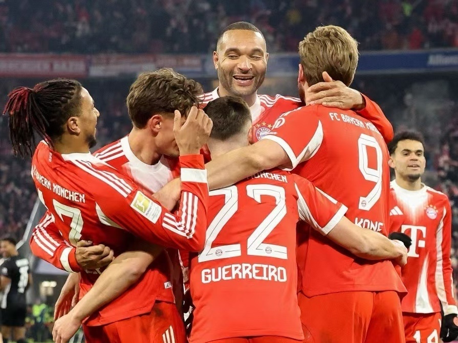 FC Bayern München vinner 7. runde av Champions League